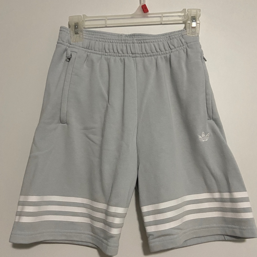 Adidas Men’s shorts. They run small & are listed to reflect that.  New w/o tags.